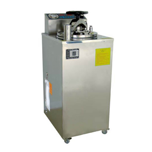 上海博迅YXQ-LS-70A立式壓力蒸汽滅菌器 高壓滅菌鍋消毒鍋 70L